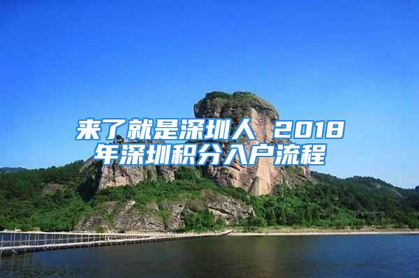 來了就是深圳人 2018年深圳積分入戶流程