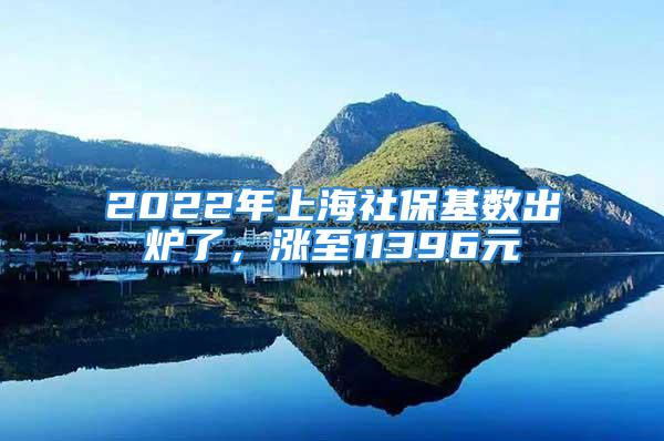 2022年上海社?；鶖?shù)出爐了，漲至11396元