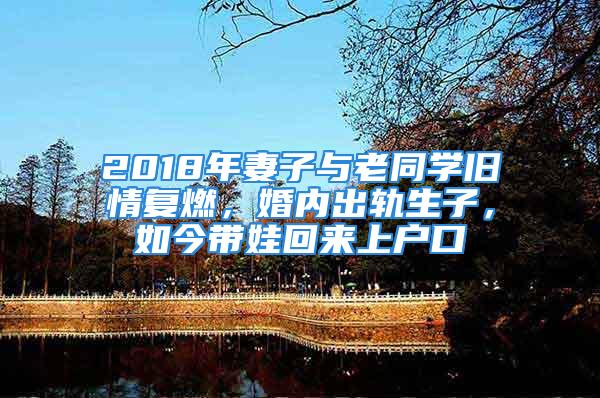 2018年妻子與老同學(xué)舊情復(fù)燃，婚內(nèi)出軌生子，如今帶娃回來(lái)上戶口