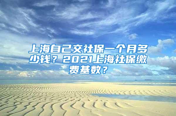 上海自己交社保一個月多少錢？2021上海社保繳費基數(shù)？