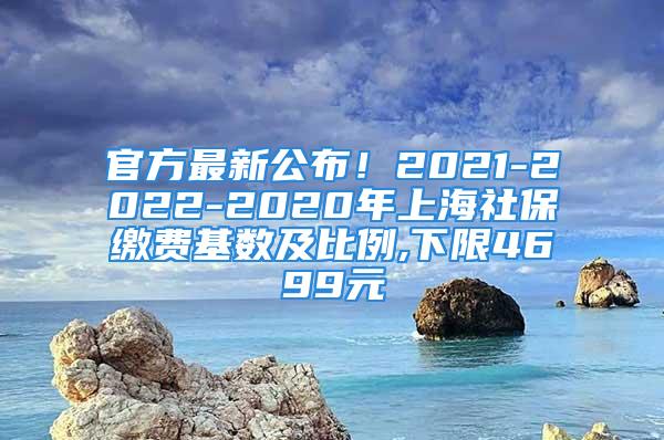 官方最新公布！2021-2022-2020年上海社保繳費(fèi)基數(shù)及比例,下限4699元