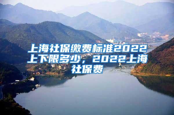 上海社保繳費(fèi)標(biāo)準(zhǔn)2022上下限多少，2022上海社保費(fèi)