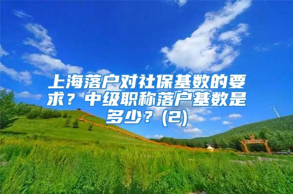 上海落戶對(duì)社保基數(shù)的要求？中級(jí)職稱落戶基數(shù)是多少？(2)