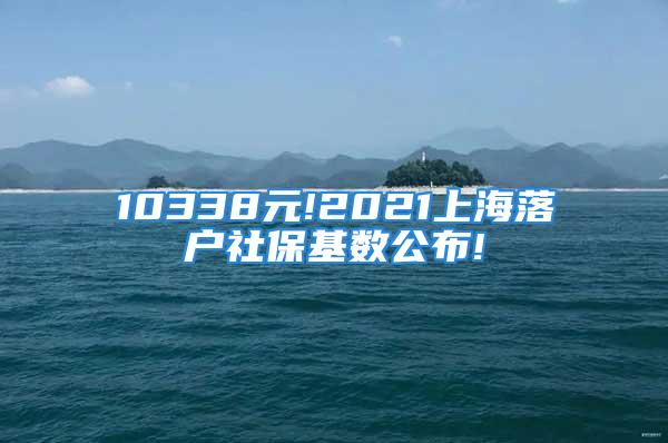 10338元!2021上海落戶社保基數(shù)公布!