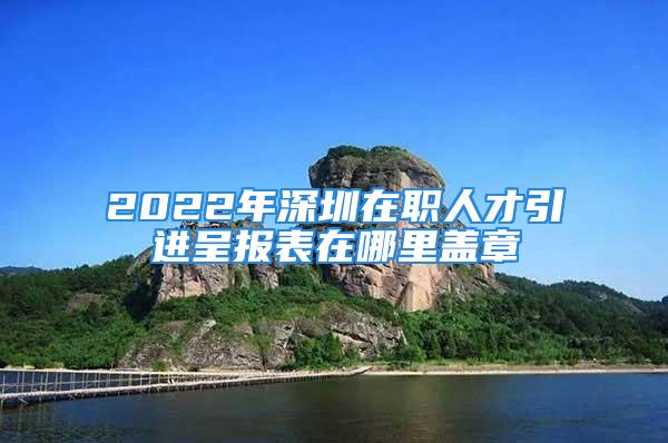 2022年深圳在職人才引進(jìn)呈報(bào)表在哪里蓋章