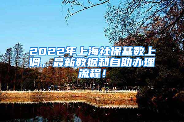 2022年上海社?；鶖?shù)上調(diào)，最新數(shù)據(jù)和自助辦理流程！