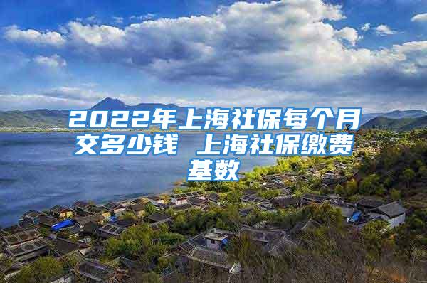 2022年上海社保每個(gè)月交多少錢(qián) 上海社保繳費(fèi)基數(shù)