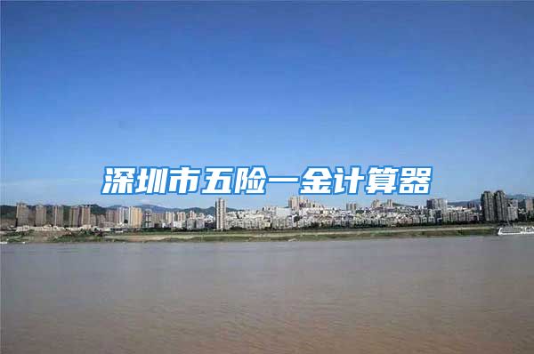 深圳市五險一金計算器