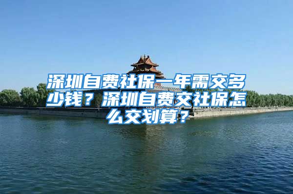 深圳自費社保一年需交多少錢？深圳自費交社保怎么交劃算？