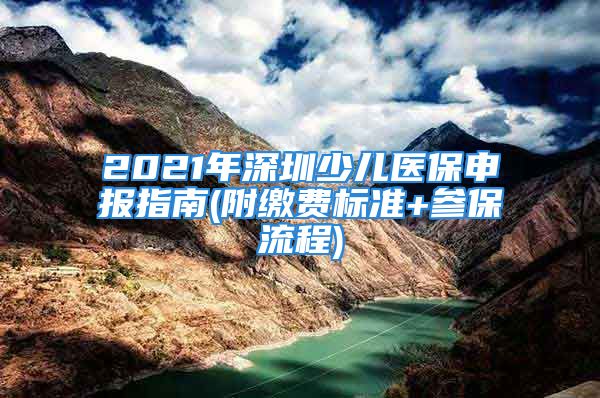 2021年深圳少兒醫(yī)保申報指南(附繳費標準+參保流程)