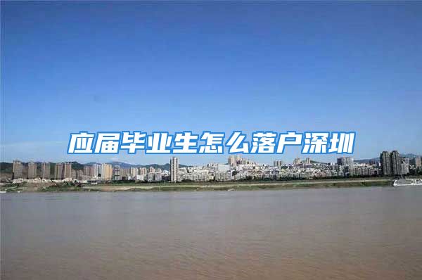 應屆畢業(yè)生怎么落戶深圳