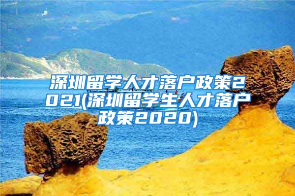 深圳留學(xué)人才落戶(hù)政策2021(深圳留學(xué)生人才落戶(hù)政策2020)