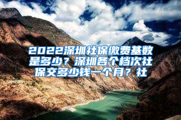 2022深圳社保繳費(fèi)基數(shù)是多少？深圳各個(gè)檔次社保交多少錢一個(gè)月？社