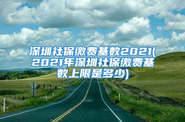 深圳社保繳費基數(shù)2021(2021年深圳社保繳費基數(shù)上限是多少)