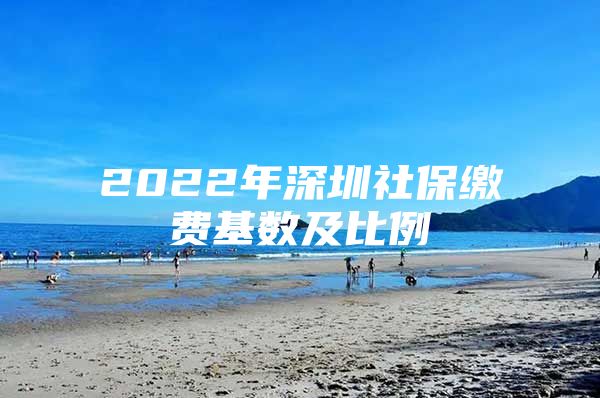 2022年深圳社保繳費(fèi)基數(shù)及比例