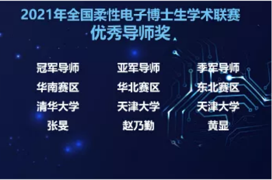 深圳國際研究生院師生獲“2021年全國柔性電子博士生學術聯(lián)賽”冠軍