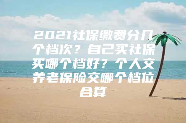 2021社保繳費(fèi)分幾個(gè)檔次？自己買社保買哪個(gè)檔好？個(gè)人交養(yǎng)老保險(xiǎn)交哪個(gè)檔位合算