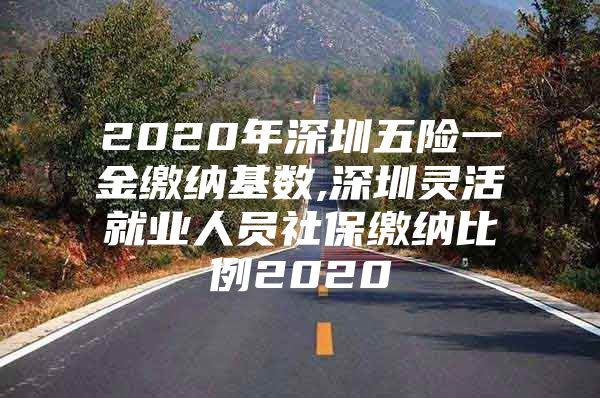 2020年深圳五險一金繳納基數(shù),深圳靈活就業(yè)人員社保繳納比例2020